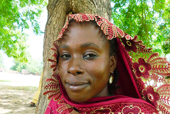 Saratou, commerçante à Binder au Tchad